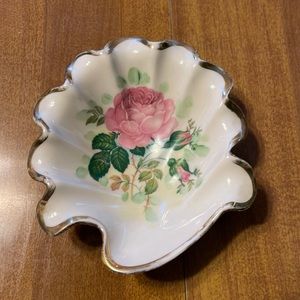 Tolpin Art Studio Trinket Floral  Dish